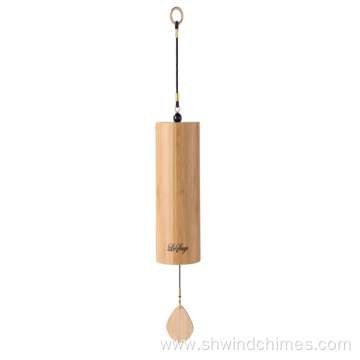 Bamboo Wind Chimes for Sound Healing and Chakra Balancing in Yoga
